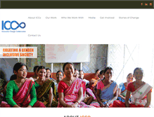 Tablet Screenshot of iccoindia.org